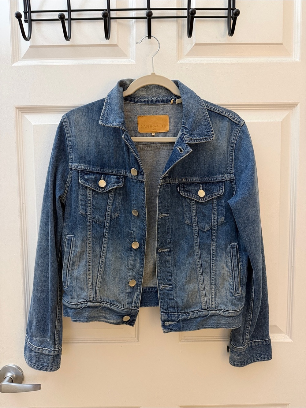 Levi's Blue Denim Jean Jacket - Classic Button-Front